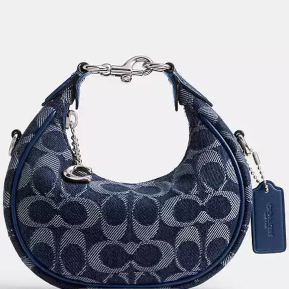 Authentic Coach Denim Jonie Bag - Picture 1 of 5